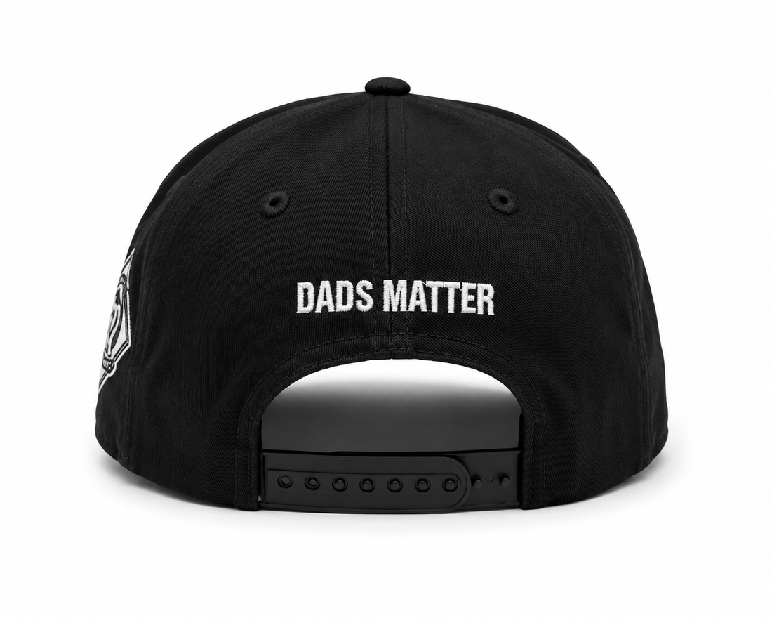 Dads Never Quit Snapback Hat