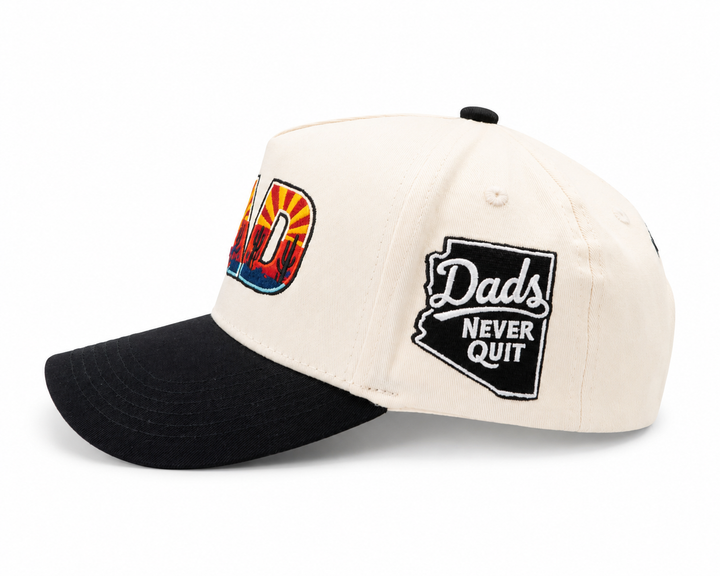 Dads Never Quit LIMITED edition Arizona Snapback