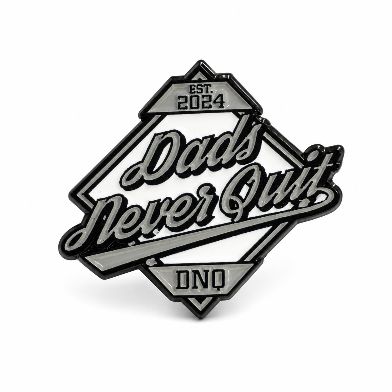 Dads Never Quit Snapback Hat