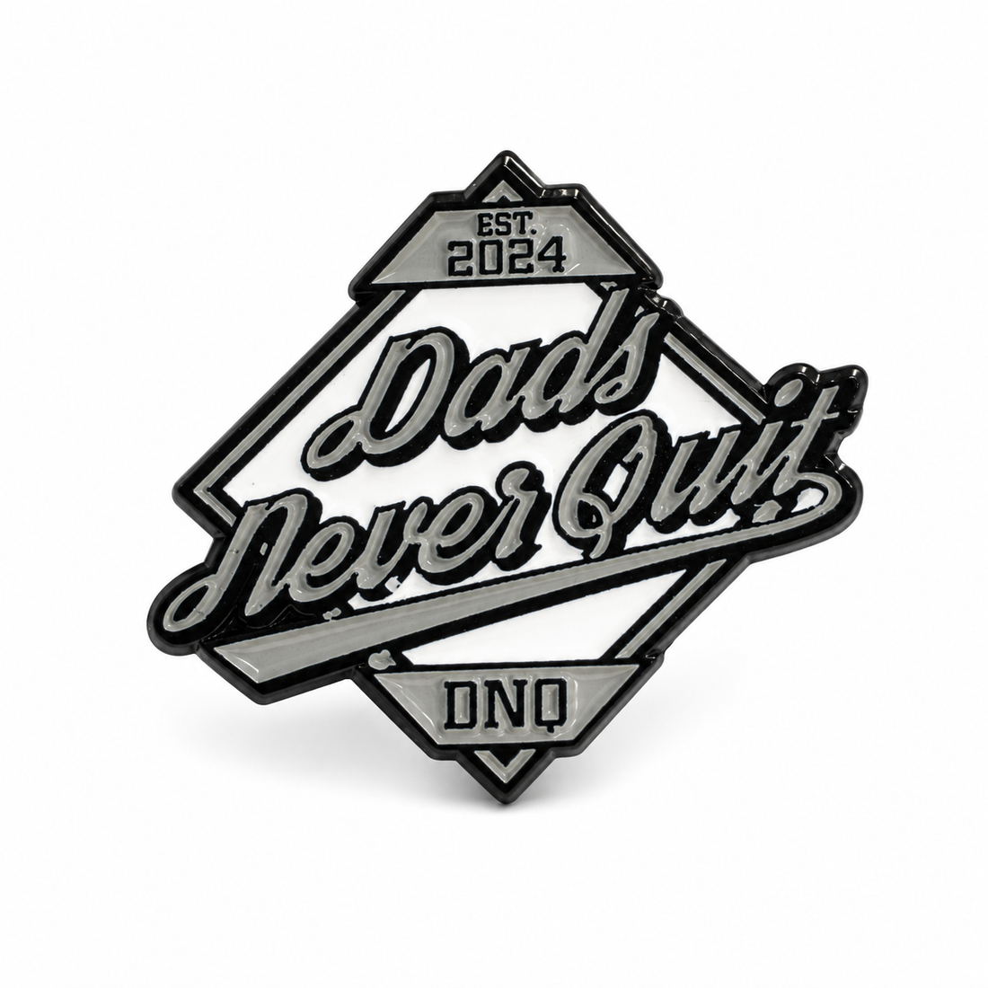 Dads Never Quit Snapback Hat