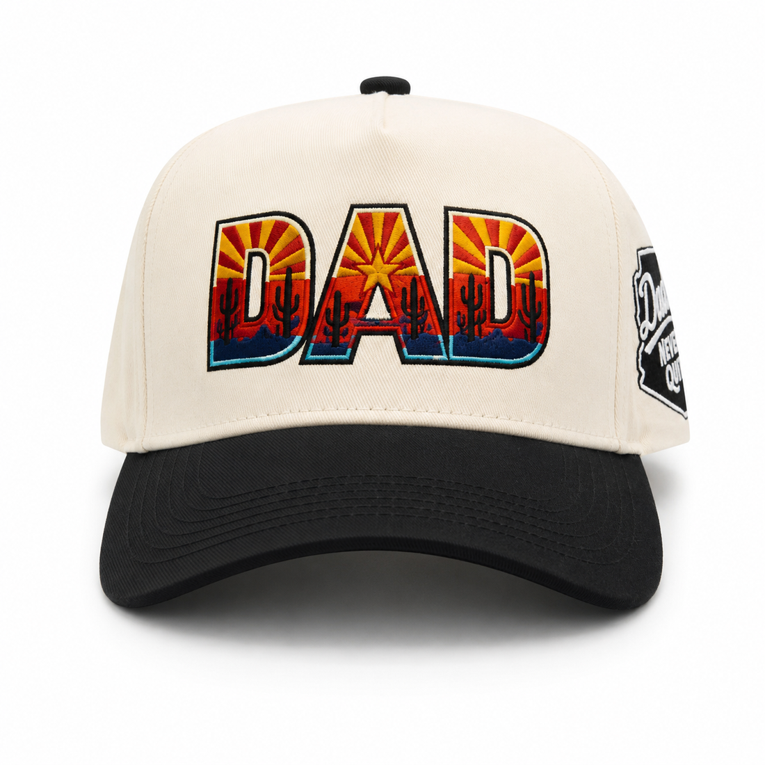 Dads Never Quit LIMITED edition Arizona Snapback