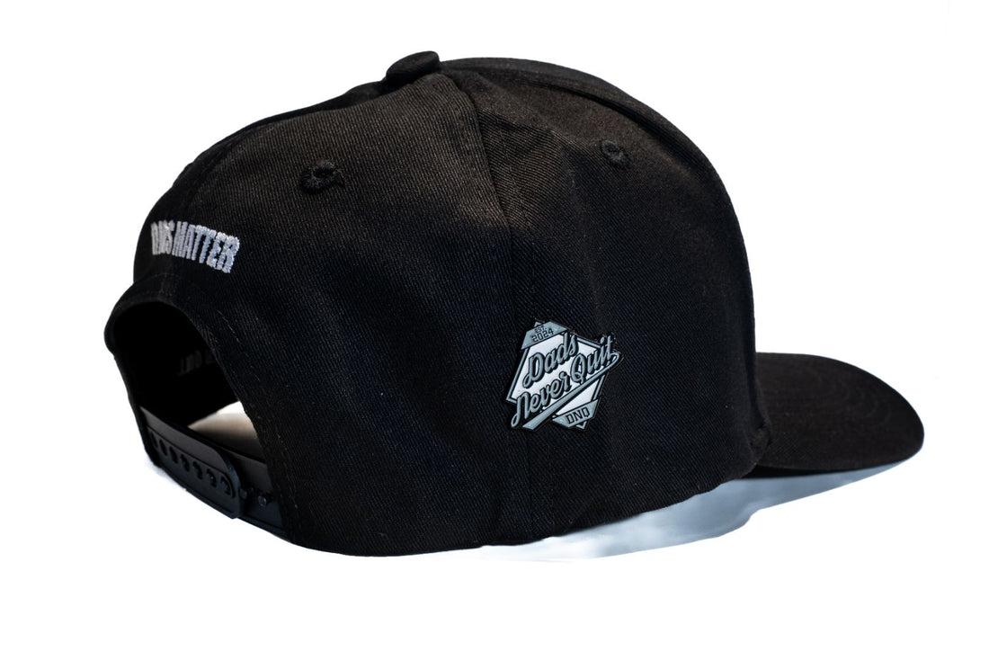 Dads Never Quit Snapback Hat