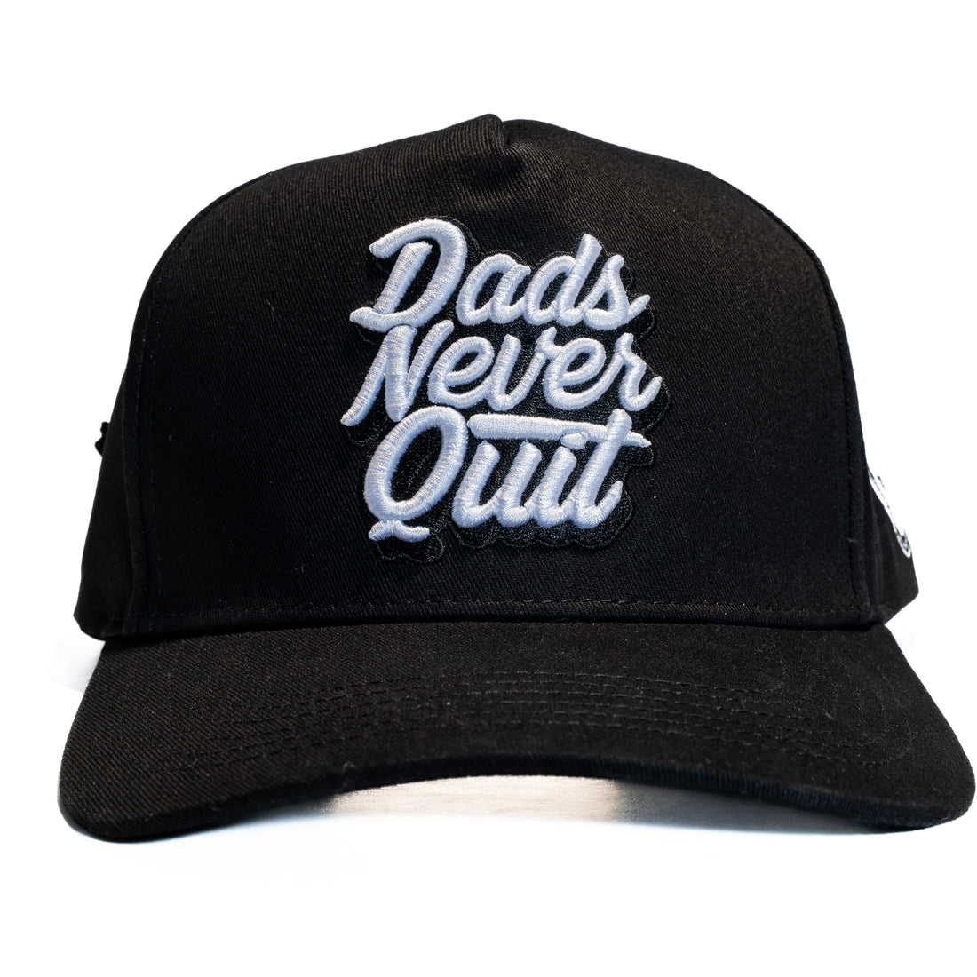 Dads Never Quit Snapback Hat